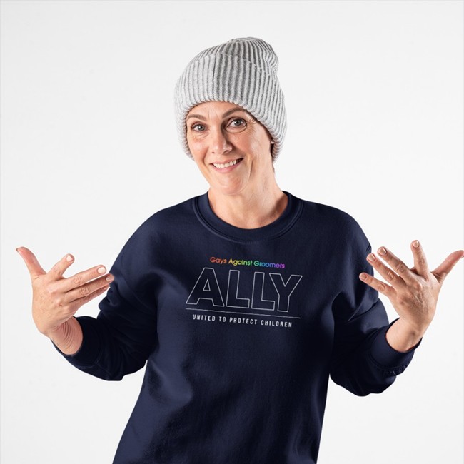 Gays Against Groomers Ally United To Protect Children Sweatshirt