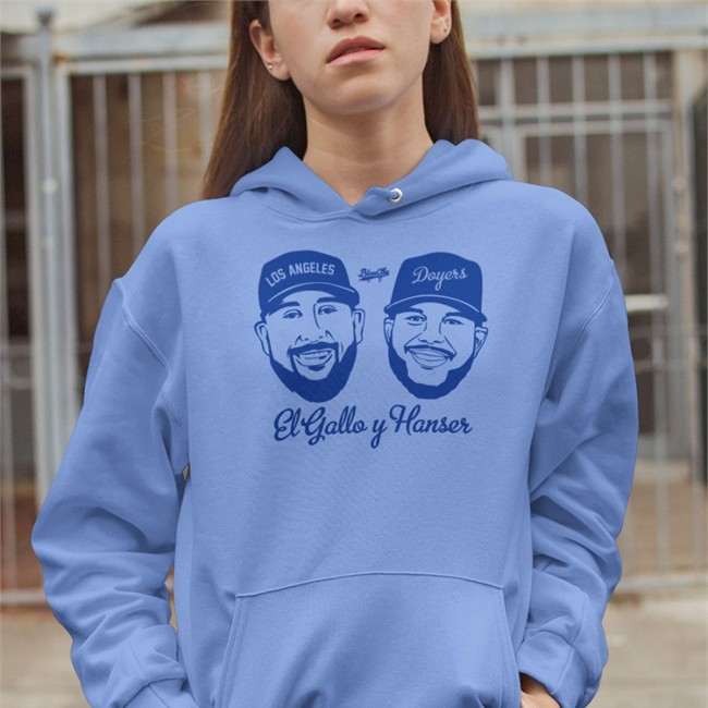 El Gallo Y Hanser T Shirt Dodgersbeat