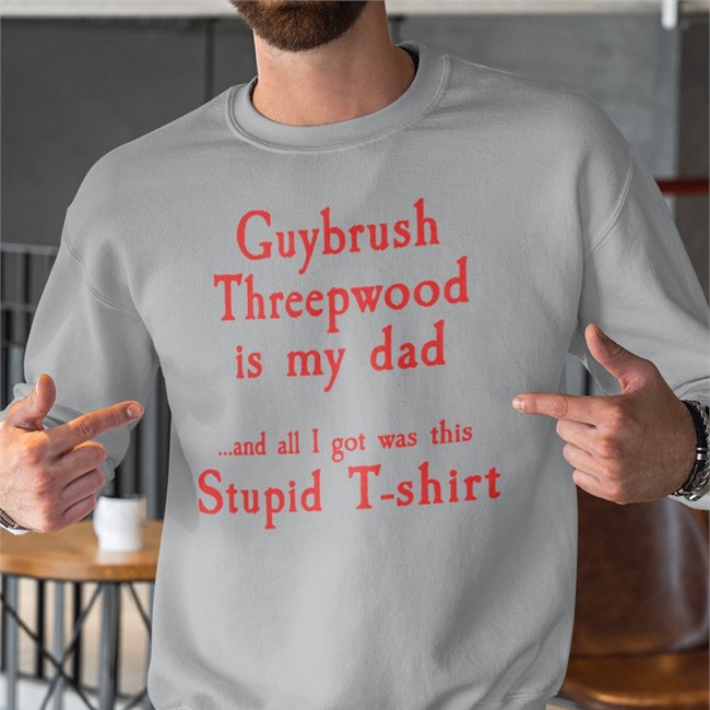 Guybrush Threepwood Is My Dad And All I Got Was This Stupid T-Shirt Sweatshirt