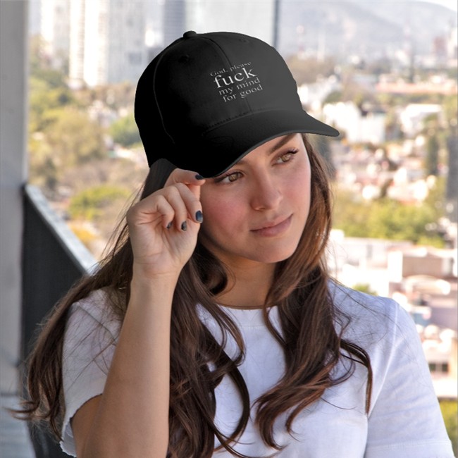 God Please Fuck My Mind For Good T Shirt Black