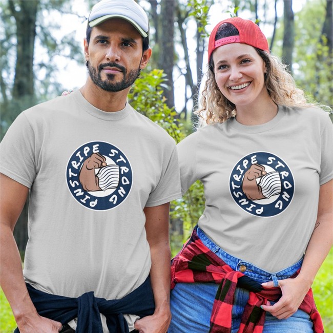 Pinstripe Strong Tee Shirt