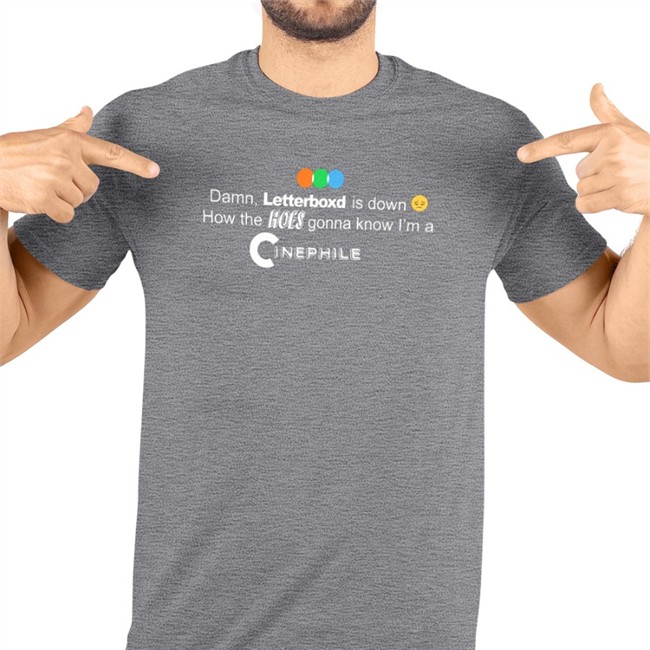 Damn Letterboxd Is Down How The Hoes Gonna Know I'm A Cinephile T Shirt