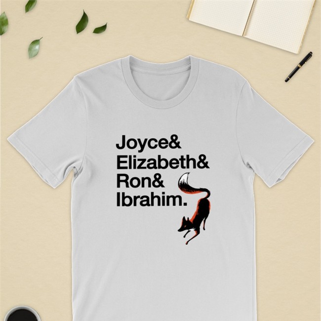 Richard Osman Joyce & Elizabeth & Ron & Ibrahim Shirt White