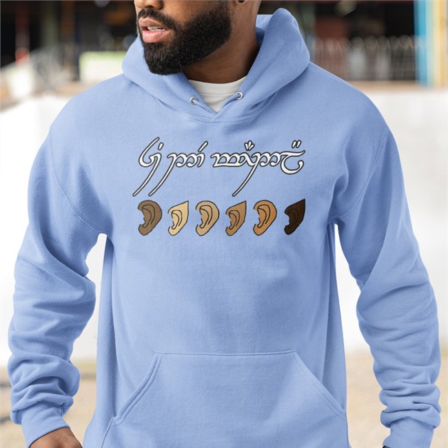 Elijah Wood You All Are Welcome Here Elvish Hoodie Donmarshall72s Store Merch