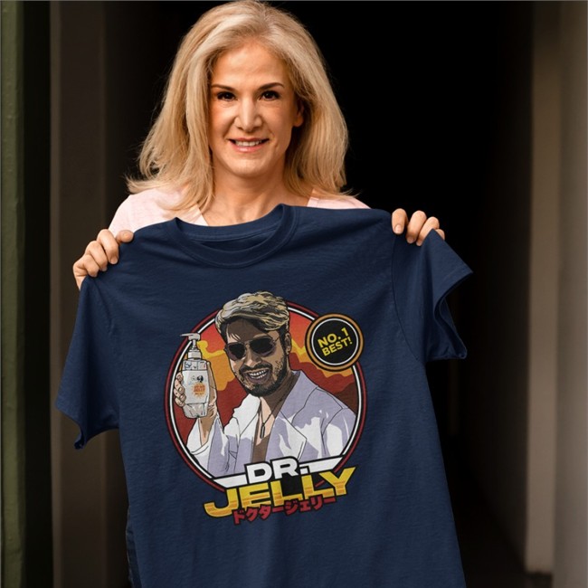 Dr Jelly Collection Shirt Black Abroad In Japan Merch Chris Broad