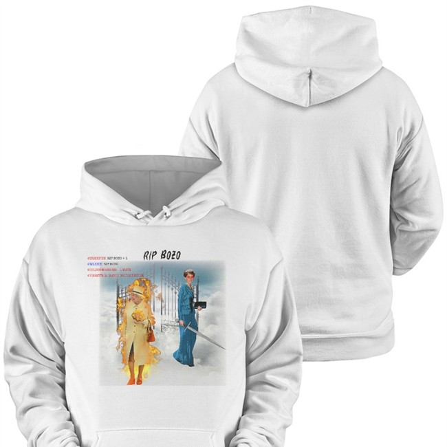 Rip Bozo Queen Elizabeth T Shirt 21 Savage