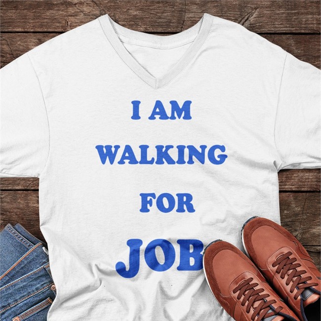 I Am Walking For Job Shirt Rohan Gupta BJP4India