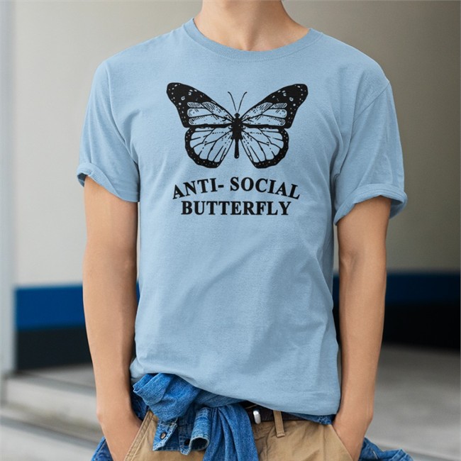Anti Social Butterfly Tee Sam Ann