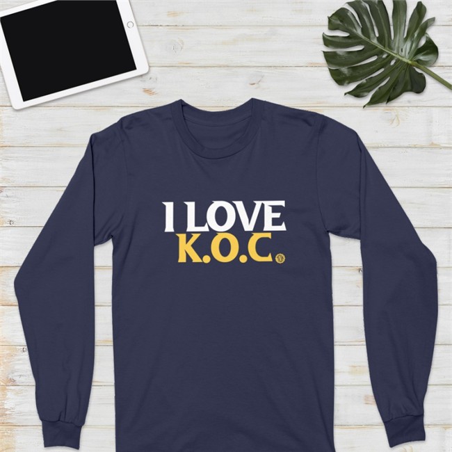 I Love Koc 10K Sweatshirt Violet 10000 Takes 10K Takes