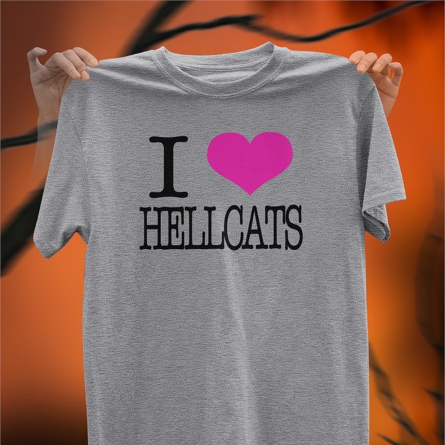 Spiritual Atchive Daze I Love Hellcats Shirt