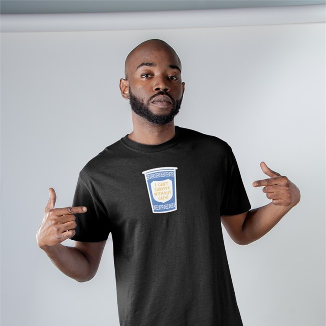 Lin-Manuel Miranda I Can't Survive Without Cafe Shirt Luis A. Miranda
