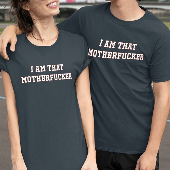 Barstool Merch I Am That Motherfucker V Neck T Shirt