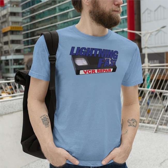 Lightning Fast Vcr Repair Shirt