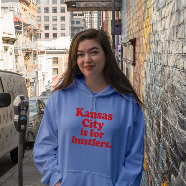 Tits Mcgee Kansas City Is For Hustlers Hoodie Titsmcgeekc