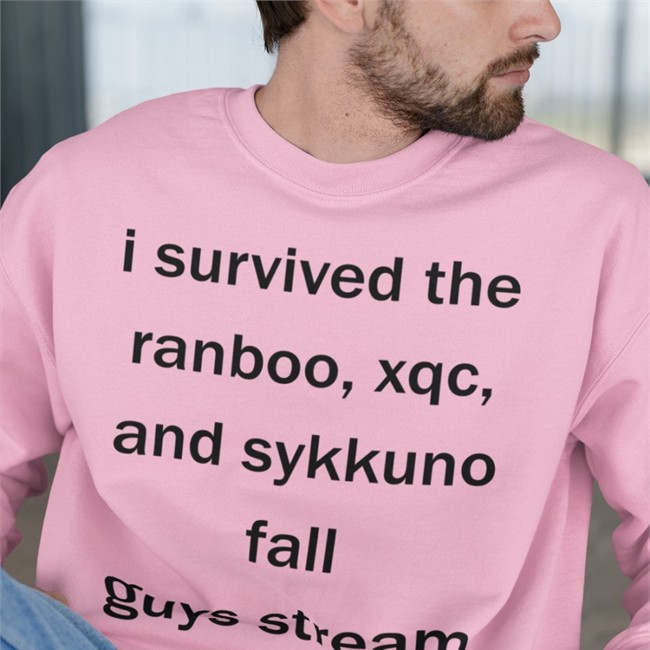 Riddleranboo I Survived The Ranboo Xqc And Sykkuno Fall Guys Stream Hoodie
