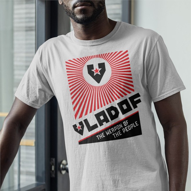 Joltz Dude139 Vladof The Weapon Of The People Limited Edition Tee Shirt White Gear Box Offical