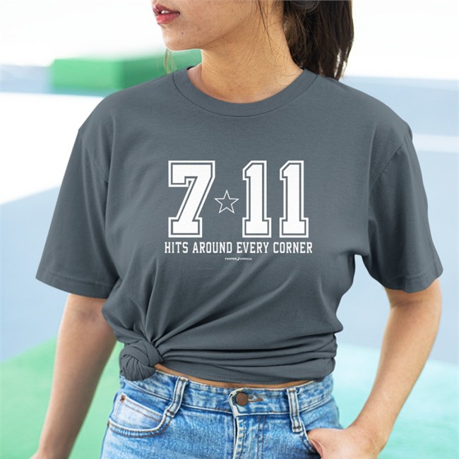 Twisted Gorilla Merch 7 Eleven Hits Around Every Corner Long Sleeve Tee Khaleesi Of House Konfektions