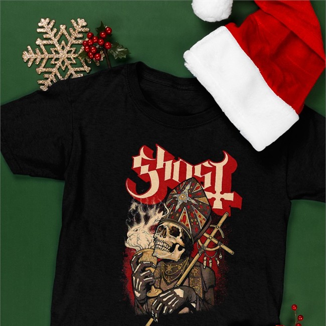 Sharing In Common Ghost Impera Chalice 4 Shirt Black PAPAEMERlTUSlV