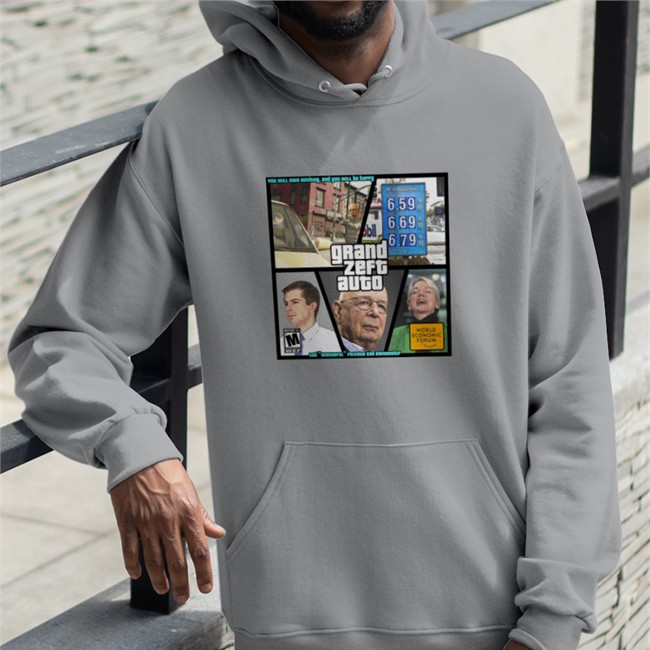 Grandoldmemes Grand Zeft Auto You Will Own Nothing And You Will Be Happy End Wasteful Private Car Ownership Sweatshirt