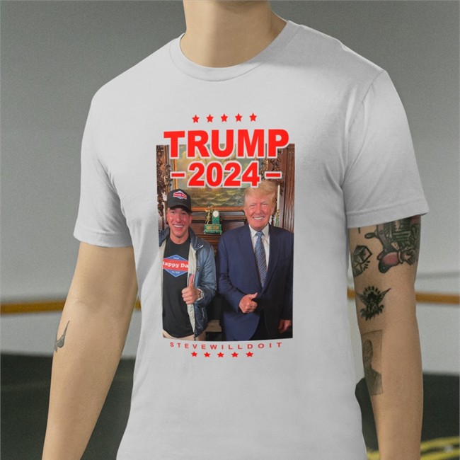 Michael Grier Steve Will Do It Trump 2024 Tee Full Send Merch Doogs