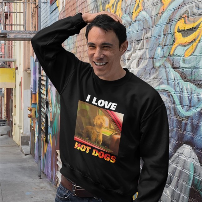 Shirts That Go Hard I Love Hot Dogs Hoodies The Good Shirts Merch