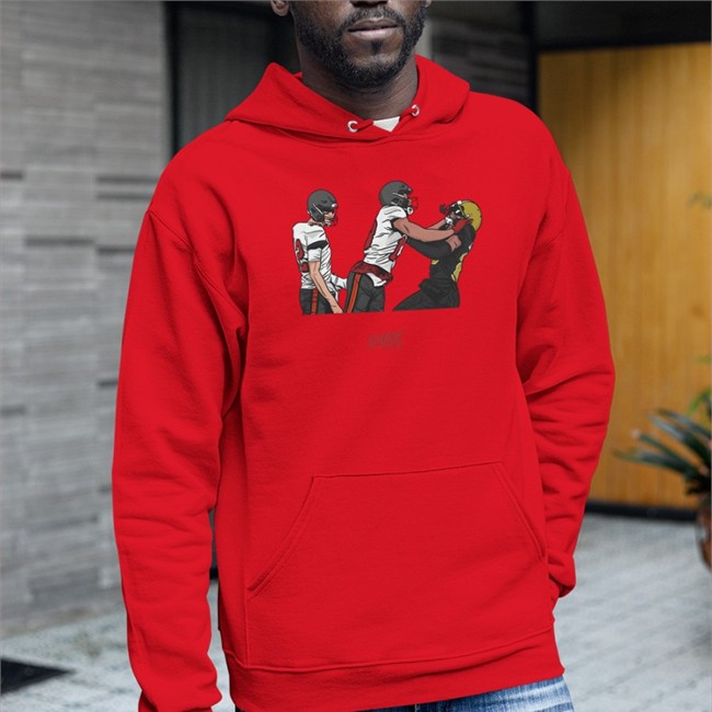 That's Our Quarterback Push Shirt Grey