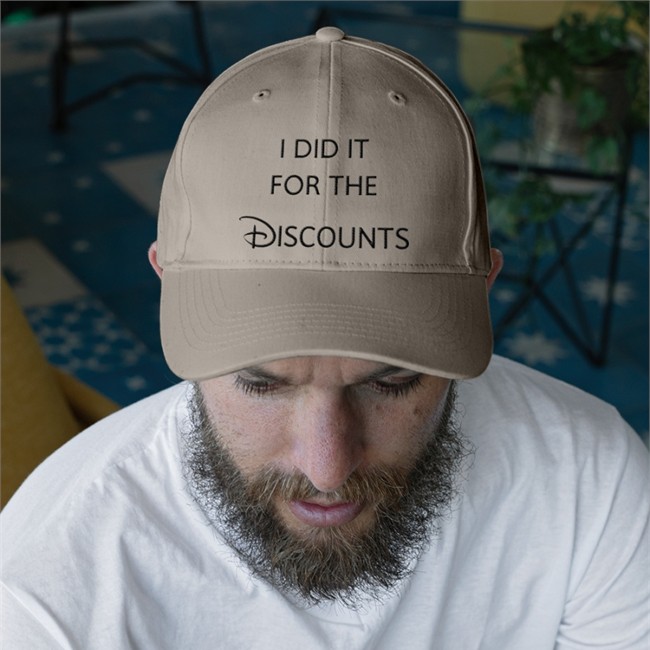 I Did It For The Discounts Tank Top Joey Jones