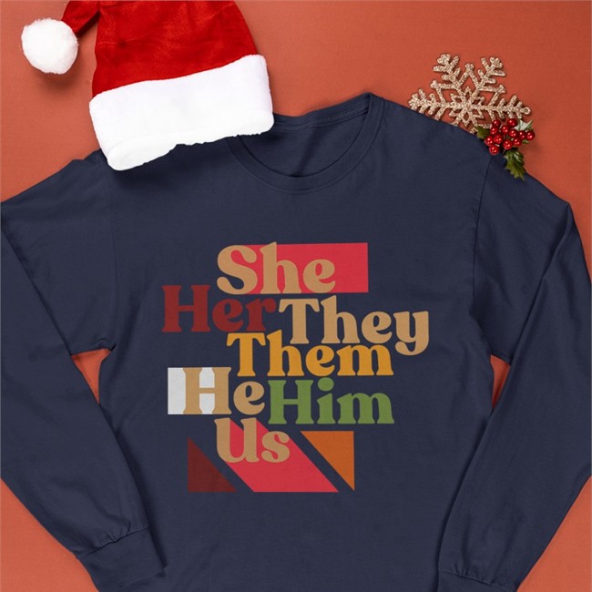 Libs Of Tiktok She Her They Them He Him Us Shirt 2022 Libsoftiktok