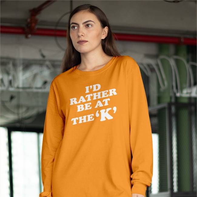 Sarah Nauser I'd Rather Be At The K Hooded Sweatshirt