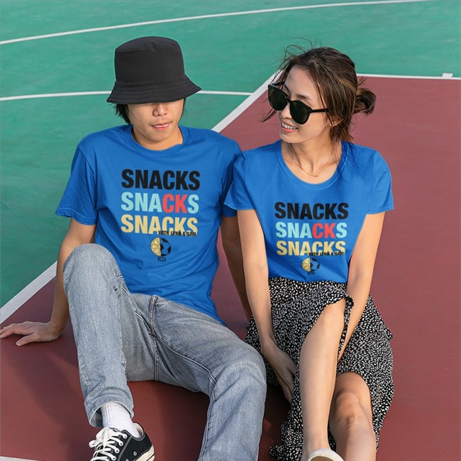 Kansascitycurrent Shop Merch Thekccurrent Snacks Snacks Snacks With Lynn And Sam Jws Crewneck Sweatshirt Kc Current White