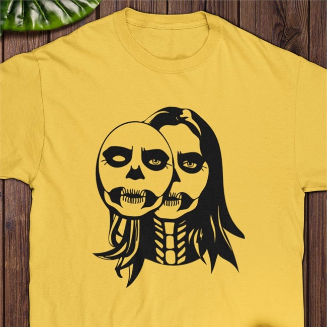 Lizzy Mcalpine Merch Skull Face Tee Shirt Lizzymcalpine