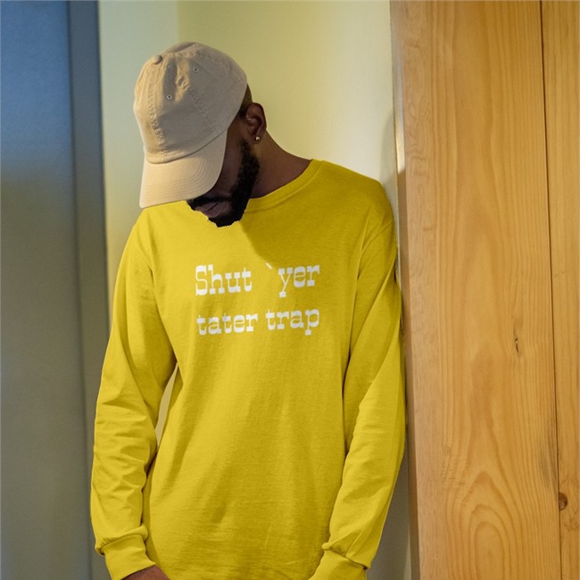 Shut Yer Tater Trap Shirt Black