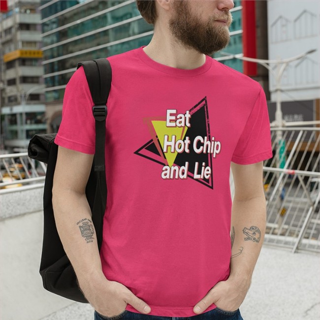 Shirtsthtgohard Eat Hot Chip And Lie Tank Top Royal