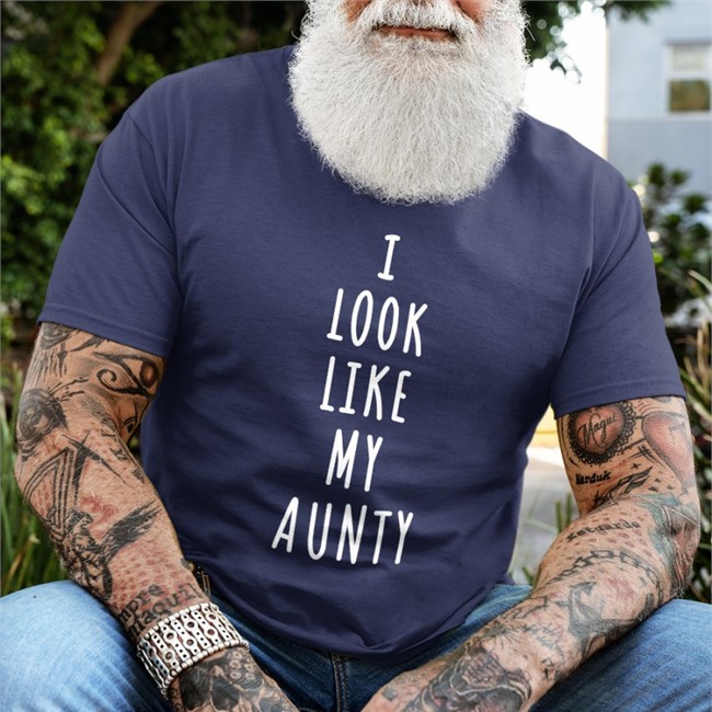 Auntie Nikki is a Virgo I Look Like My Aunty T-Shirt Black
