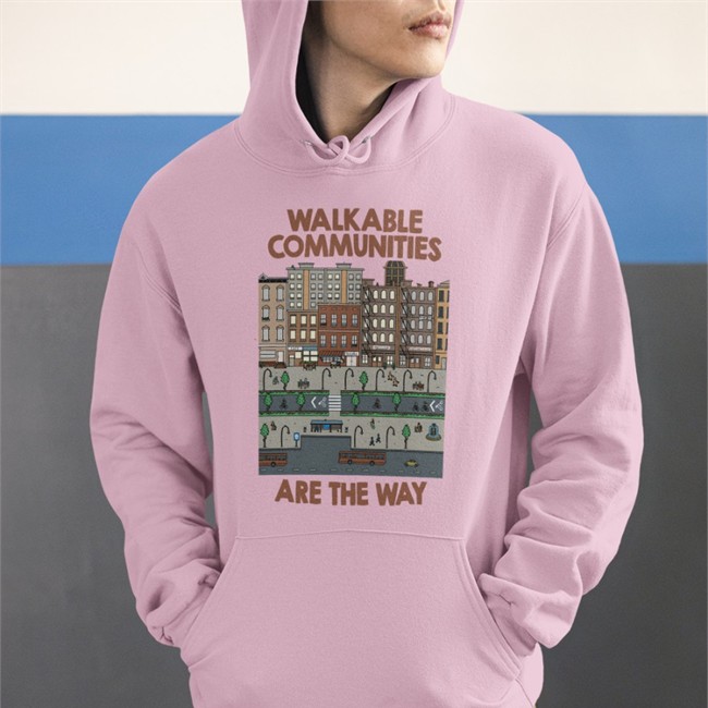 Nathan Allebach Store Walkable Communities Are The Way Tee Shirt