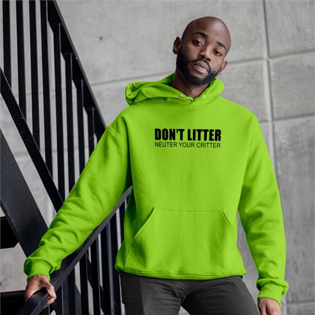 Adabear Art Don't Litter Neuter Your Critter Shirt A PSA