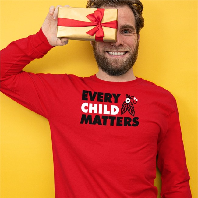 Every Child Matters Baseball Sleeve Tee
