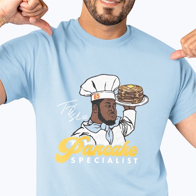 Charlie Hustle Merch Trey Smith Pancake Specialist Sweatshirt The Pancake Specialist Victory Monday