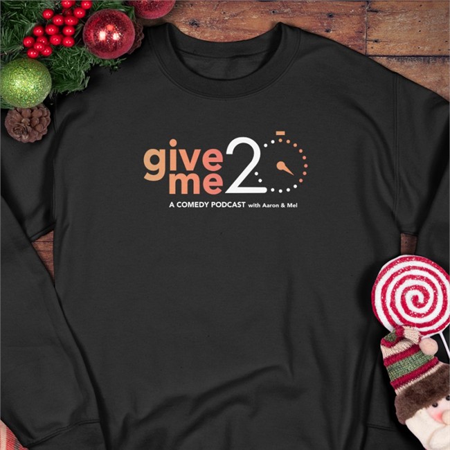 Bonfire Merch Give 20 Me A Comedy Podcast With Aaron & Mel Tees By Matt Burn Out Brighter