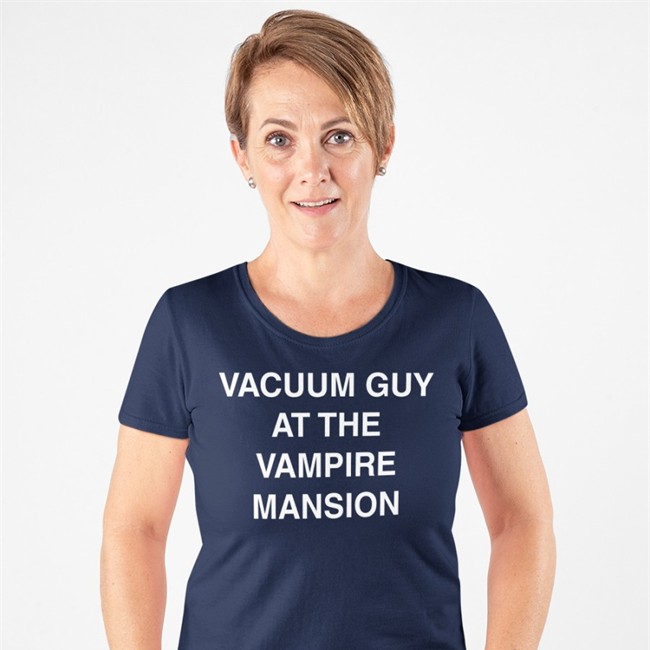Vacuum Guy At The Vampire Mansion Shirt Mcr Mcrtacoma Xobarriers