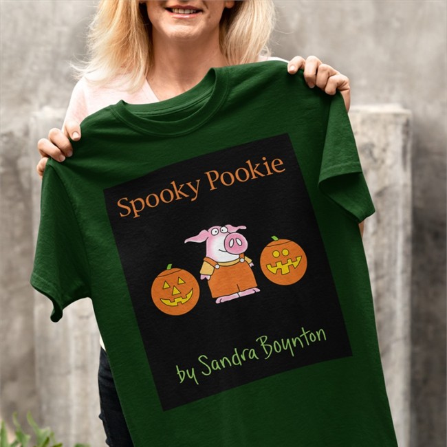 Zazzle Merch Spooky Pookie By Sandra Boynton T-Shiirt Sandra Boynton