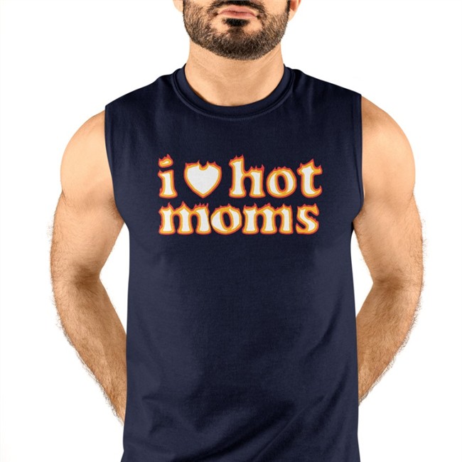 I Heart Hot Moms Flame T Shirt Dannyduncan69 Danny Duncan Merchandise