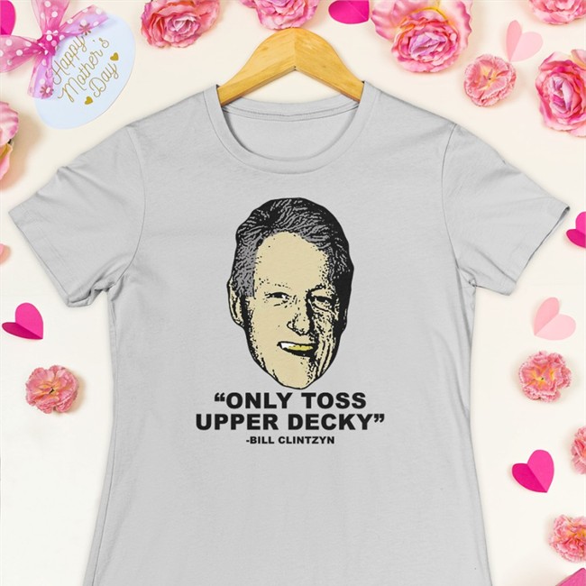 Freezer Tarps Merch Only Toss Upper Decky Bill Clinton Tank Top