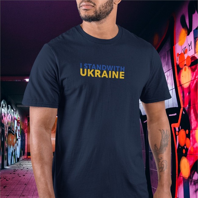 I Stand With Ukraine Tee Shirt
