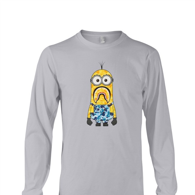 Suprasneakers Merch Bape X Minions Camo Minion Hoodie By Gnf Outfits