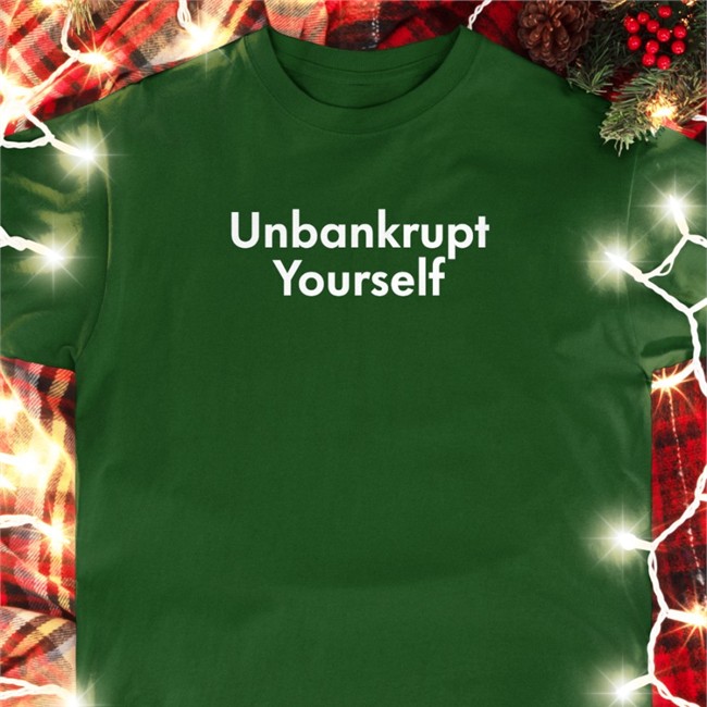 Coffeezilla Unbankrupt Yourself T-Shirt