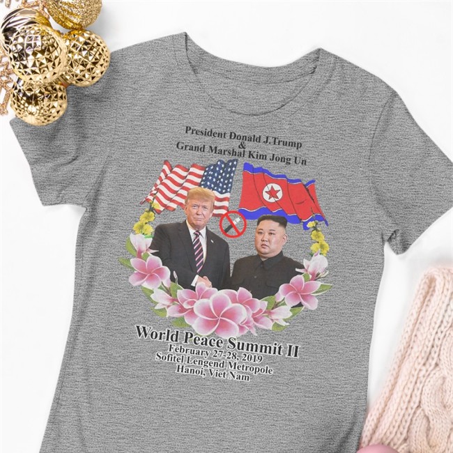 Jackson Hinkle President Donald J Trump And Grand Marshal Kim Jong Un Classic Offical Tee Shirts Jacksonhinklle