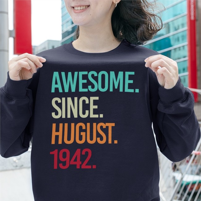 Awesome Since August 1942 Hoodie Isobel Isobelball5