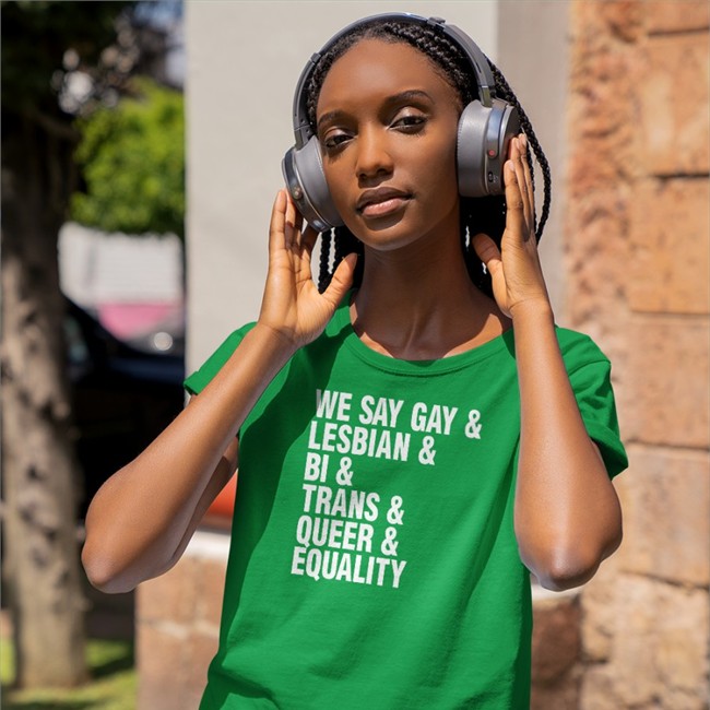 We Say Gay & Lesbian & Bi & Trans & Queer & Equality Tank Top Seattle Storm Merch