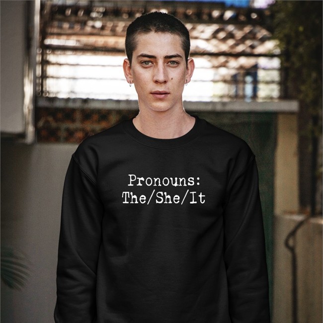 Chad Prather Pronouns The She It Long Sleeve Shirt Prathertees
